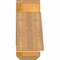 Ekena Millwork Bellingham Rough Sawn Timber Gable Bracket, Western Red Cedar, 72"W x 12"H x 6"D x 6"F, 4/12 Pitch GBW072X12X0606BEL00RWR - alternate 3